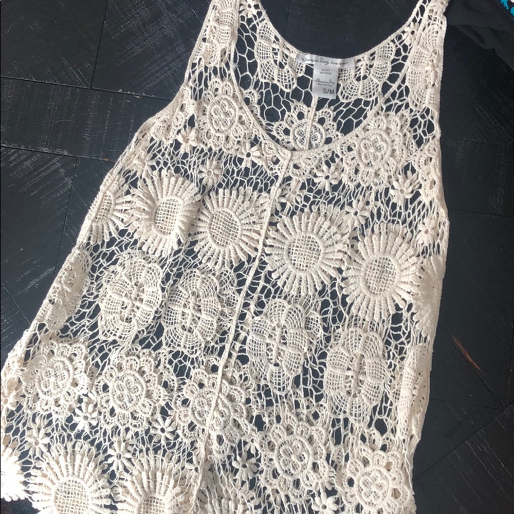 Lace tank